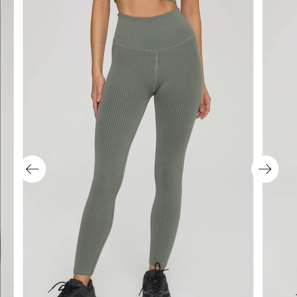 Good American Ribbed Leggings (NWT)